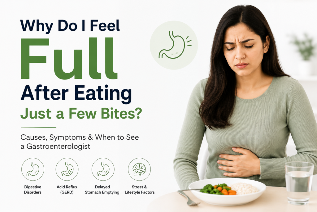 Why Do I Feel Full After Eating Just a Few Bites?