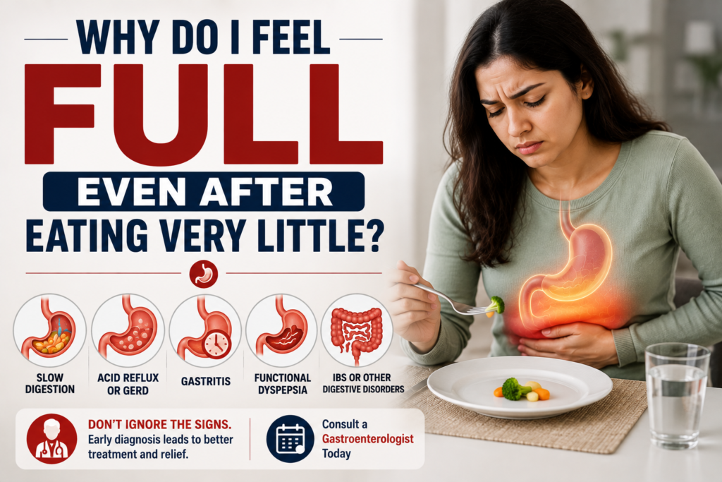 Why You Feel Full After Eating Little